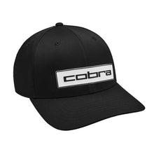 Load image into Gallery viewer, Cobra Tour Tech Mens Golf Hat - Black
- 1
