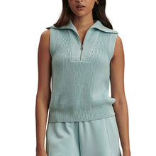 Load image into Gallery viewer, Varley Clifford Half-Zip Womens Knit Pullover - Porcelain Blue/M
- 1