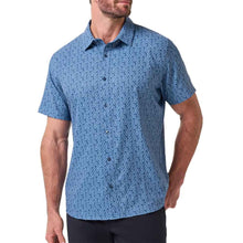 Load image into Gallery viewer, TravisMathew Techwoven Sunlight Mens Shirt - Bering Sea/XL
- 1