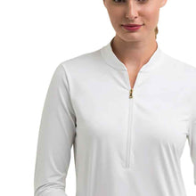 Load image into Gallery viewer, Fairway and Greene Cat Long Slv Wms Golf Pullover
- 6