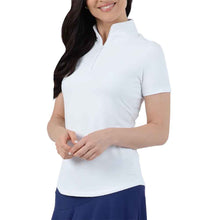 Load image into Gallery viewer, Ibkul Essential Solid SS Mock Womens Golf QZ
- 12