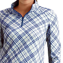 Load image into Gallery viewer, Ibkul Tony Long Sleeve Mock Womens Golf QZ
- 9