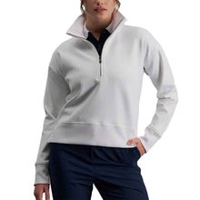 Load image into Gallery viewer, B. Draddy Meryl Performance Womens Quarter-Zip - White/L
- 7