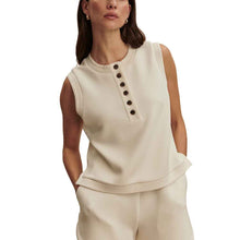 Load image into Gallery viewer, Varley Marla Button Placket Womens Tank - Pristine/L
- 5