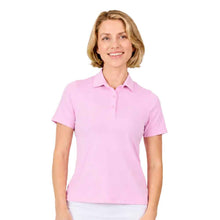 Load image into Gallery viewer, Sofibella Golf Colors UV Pique Womens SS Golf Polo - Cotton Candy/2X
- 4