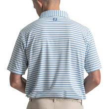 Load image into Gallery viewer, FootJoy Pinstripe Pop Stripe Lisle Mens Golf Polo
- 2