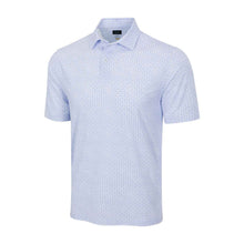 Load image into Gallery viewer, Greg Norman Shark Tail Matrix Mens Golf Polo - Lilac Sky/XL
- 1