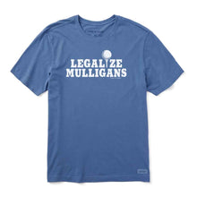 Load image into Gallery viewer, Life Is Good Legalize Mulligans Crusher SS Mens T - Slate Blue/XXL
- 1