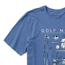 Load image into Gallery viewer, Life Is Good Golf More Worry Less Crsh SS Mens Tee
- 3