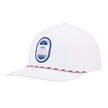 Load image into Gallery viewer, Callaway Birdie Brigade Rope Mens Golf Hat 26 - White/Usa/One Size
- 10