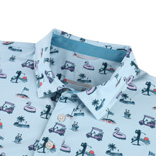 Load image into Gallery viewer, Swannies Float Mens Golf Polo
- 3