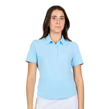 Load image into Gallery viewer, Sofibella Fresh Air Womens SS Golf Polo - Cloud/2X
- 1