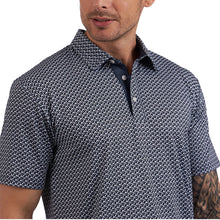 Load image into Gallery viewer, Swannies Deco Navy Mens Golf Polo
- 3