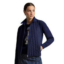 Load image into Gallery viewer, RLX Ralph Lauren Tech Terry Quilted Wmns Golf Vest - Refined Navy/L
- 4