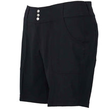 Load image into Gallery viewer, Jofit Belted 7.5 in Womens Golf Shorts - Blk Black/16
- 1