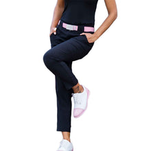Load image into Gallery viewer, Jofit Belted Cropped Ankle Womens Golf Pants
- 3