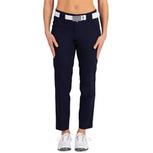 Load image into Gallery viewer, JoFit Belted Cropped Ankle Womens Golf Pants - Midnight/16
- 4