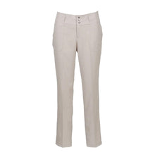 Load image into Gallery viewer, JoFit Belted Cropped Ankle Womens Golf Pants - Stone/16
- 9