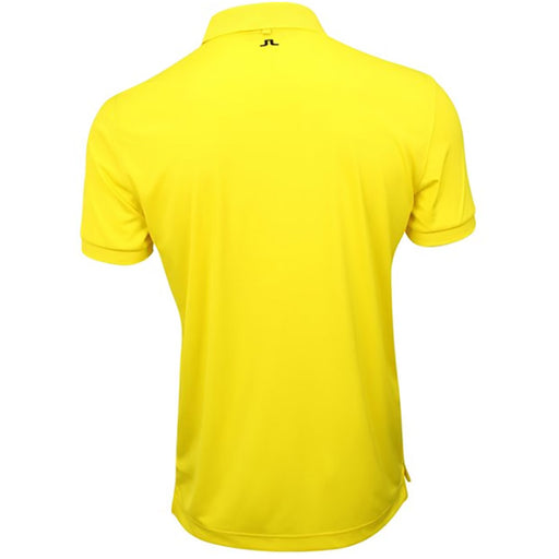 J. Lindeberg Tour Tech Jersey Yellow M Golf Polo