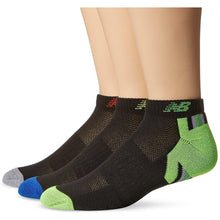 Load image into Gallery viewer, New Balance Adaptive 3 Pack Mens LC Tennis Socks - Black/Blue/XL
- 2