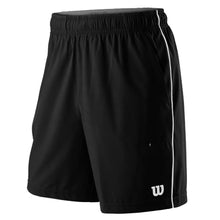 Load image into Gallery viewer, Wilson Competition 8in Mens Tennis Shorts - BLACK/WHITE 04/XXL
- 1