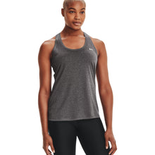 Load image into Gallery viewer, Under Armour Tech Womens Workout Tank Top - CARBON HTHR 090/XL
- 1