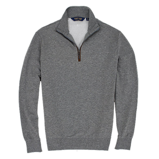 Polo Golf Fine Gauge Terry GY Mens Golf 1/2 Zip