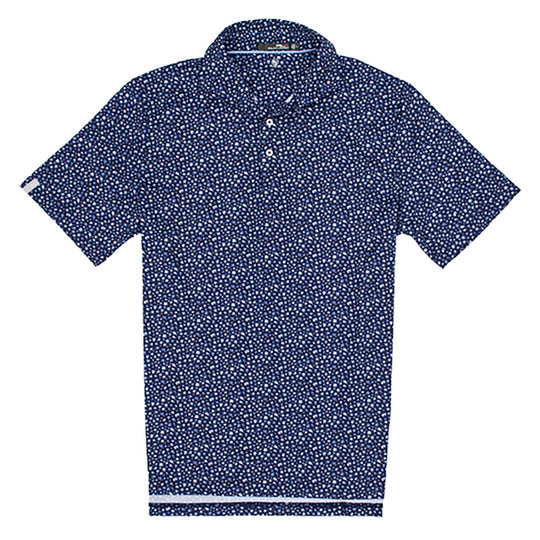 RLX Lightweight Airflow Jersey Floral Mens Golf Polo