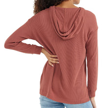 Load image into Gallery viewer, Free Fly Bamboo Waffle Womens Hoodie
- 4