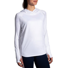 Load image into Gallery viewer, Brooks Dash Womens Running Hoodie - WHITE 100/L
- 3