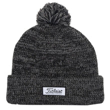 Load image into Gallery viewer, Titleist Pom Pom Unisex Winter Hat - Heathered Black
- 1