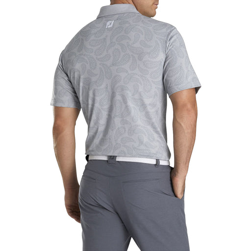 FootJoy Pique Tonal Paisley Mens Golf Polo