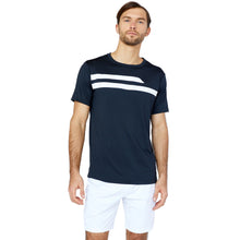 Load image into Gallery viewer, Redvanly Astor Crew Mens Shirt - Black/White/XL
 - 4