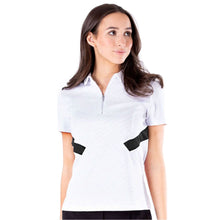 Load image into Gallery viewer, NVO Dyna White Womens Golf Polo - WHITE 100/XL
- 1