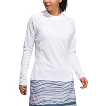 Load image into Gallery viewer, Adidas No-Show Mock Womens Long Sleeve Golf Shirt
- 1