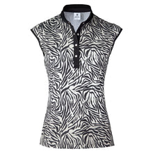 Load image into Gallery viewer, Daily Sports Tiana Black Womens Golf Polo
- 1