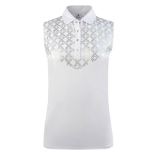 Load image into Gallery viewer, Daily Sports Caterina WH Wmn Sleeveless Golf Polo
- 1