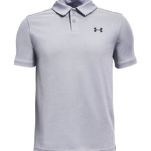 Load image into Gallery viewer, Under Armour Performance Boys Golf Polo 1 - Mod Gray/XL
- 3