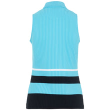 Load image into Gallery viewer, J. Lindeberg Tess Beach Blue Womens SL Golf Polo
- 2