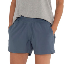 Load image into Gallery viewer, Free Fly Pull-On Breeze Blue Dusk 4in Wmns Shorts
- 1