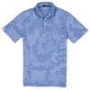 RLX Mesh Camo Jacquard Fall Blue Mens Golf Polo