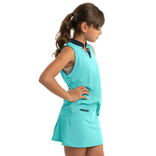 Load image into Gallery viewer, Lucky in Love Birdie Girls Sleeveless Golf Polo
- 8