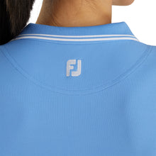 Load image into Gallery viewer, FootJoy South Livin Opn Collr Blu Womens Golf Polo
- 2