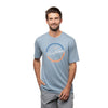 TravisMathew Mixologist Heather Federal Blue Mens Golf T-Shirt