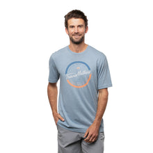 Load image into Gallery viewer, TravisMathew Mixologist Blue Mens Golf T-Shirt
 - 1
