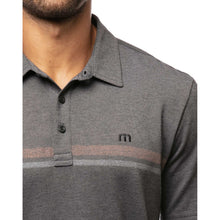 Load image into Gallery viewer, TravisMathew Beach Buzz Heather BLK Mens Golf Polo
 - 2