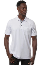 Load image into Gallery viewer, TravisMathew Get Iced White Mens Golf Polo
 - 1