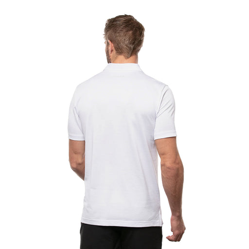 TravisMathew Balmy Breeze White Mens Golf Polo