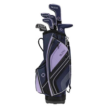 Load image into Gallery viewer, Cleveland Bloom 16 Piece Womens Complete Golf Set - Navy/Lavender
- 1