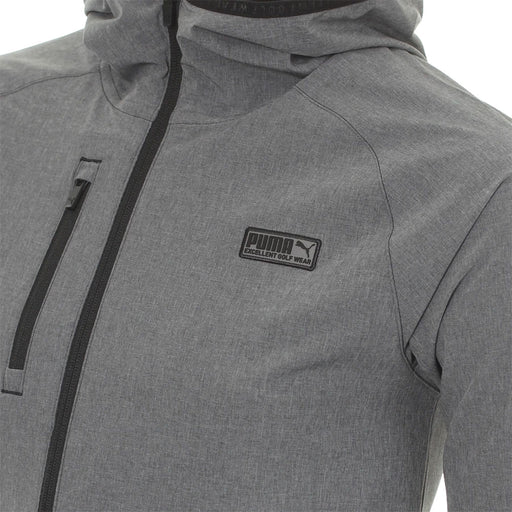 Puma EGW Hooded Black Heather Mens Golf Jacket
